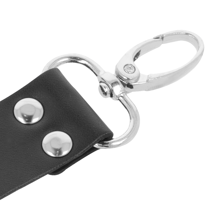 Darkness Leather - Handcuffs For Foot And Hands Black
