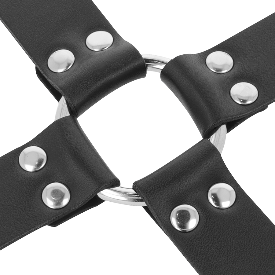 Darkness Leather - Handcuffs For Foot And Hands Black