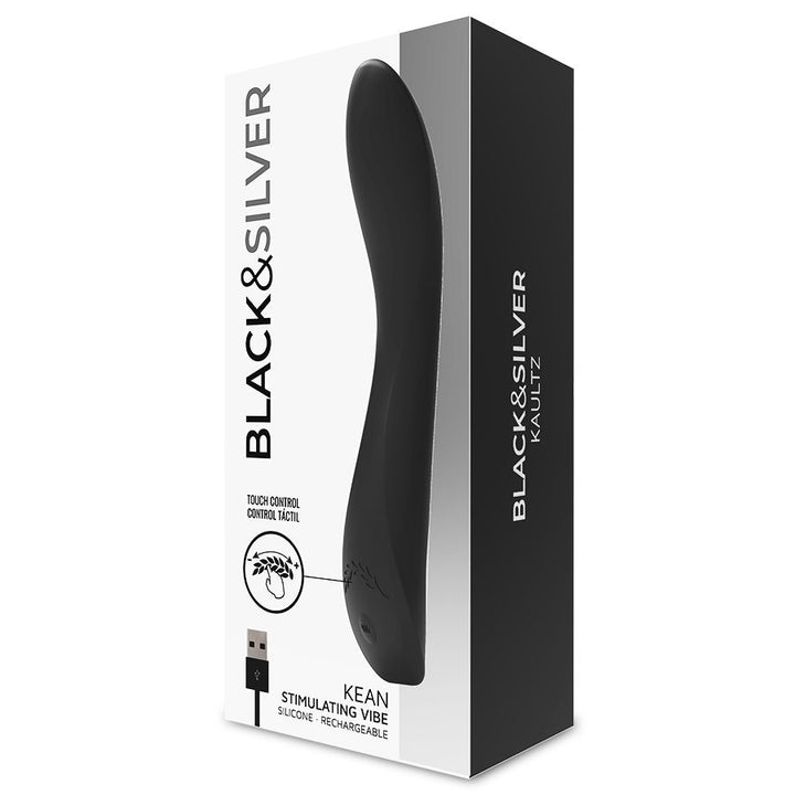 BLACK&amp;SILVER - Kean Vibrator Touch Control
