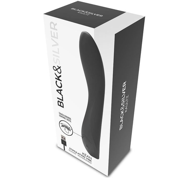 BLACK&amp;SILVER - Kean Vibrator Touch Control