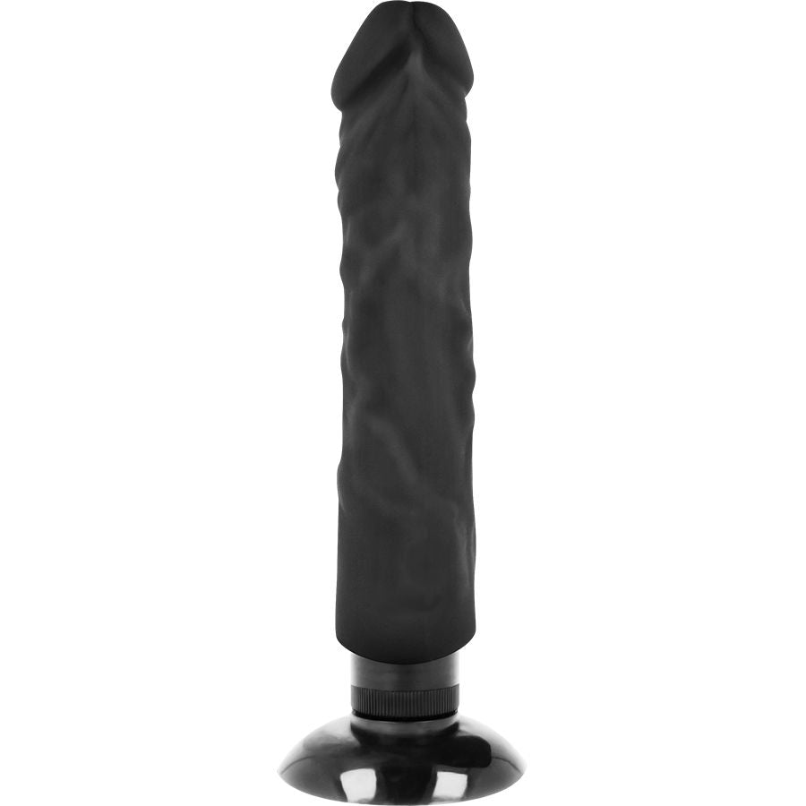 Basecock Realistic Vibrator 2-1, Flesh 20 CM -O- 4 CM — Skin TPE