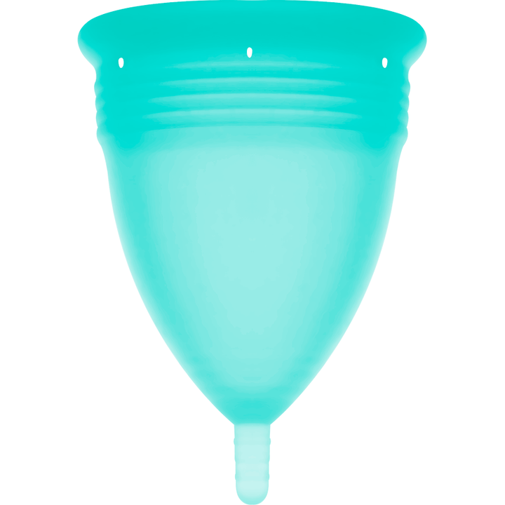 STERCUP - FDA SILICONE MENSTRUAL CUP AQUAMARINE - SIZE L