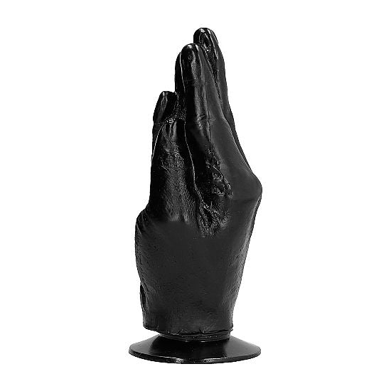 All Black Dildo Fisting 21 CM — Black PVC