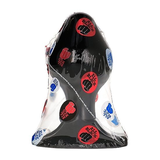 All Black Anal Plug 16x8 CM — Black PVC