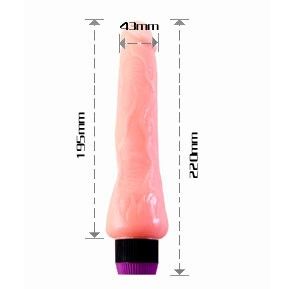 Baile Realistic - Vibrator 19.5 CM — Skin