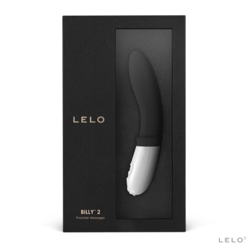 LELO Billy Anal Vibrator 2 Black — Black silicone