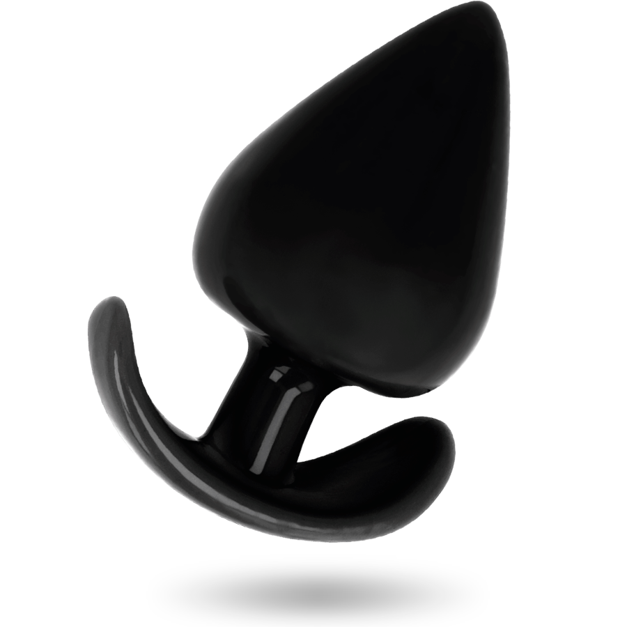 Addicted Toys Anal Plug 11 CM — Black · Silicone