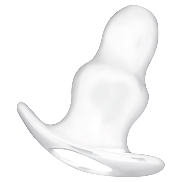 Addicted Toys Medium Anal Dilator 9.5 CM Transparent — Clear · TPE