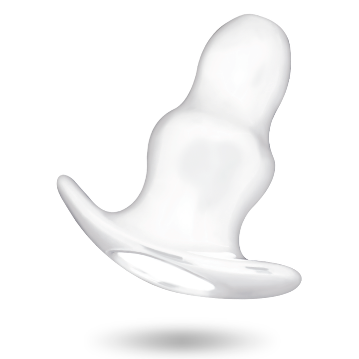 Addicted Toys Large Anal Dilator 13 CM Transparent — Clear · TPE