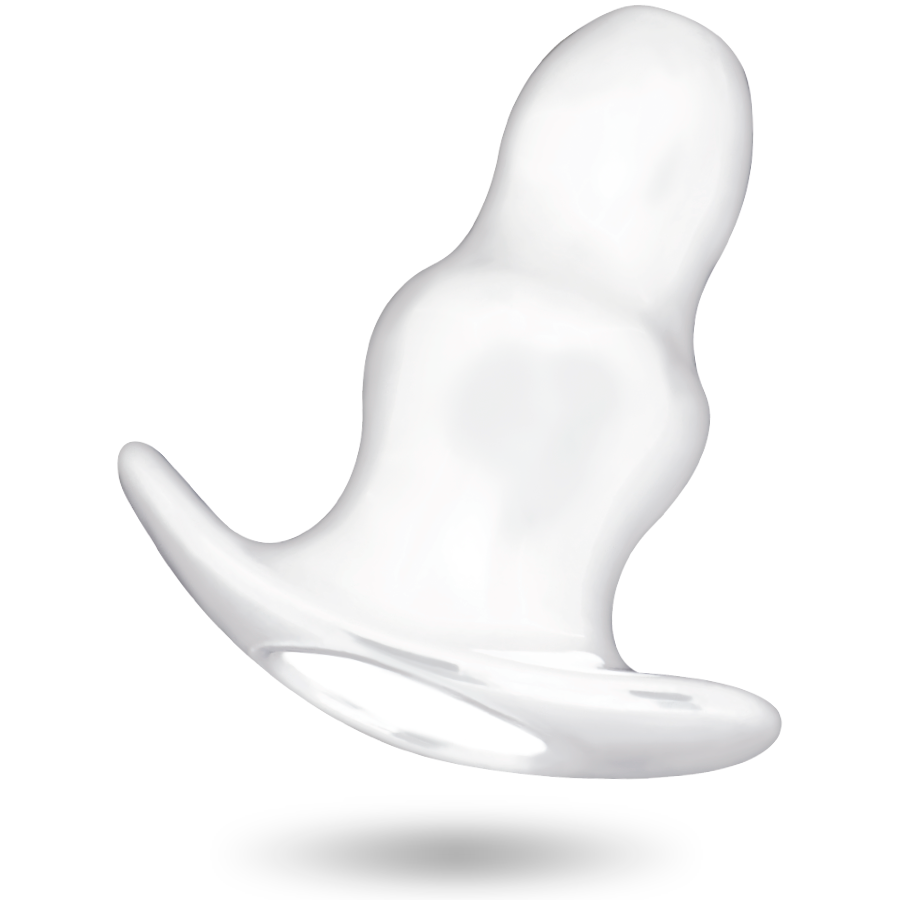 Addicted Toys Large Anal Dilator 15 CM Transparent — Clear · TPE