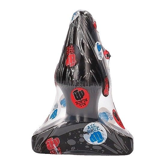 All Black Anal Plug 17 CM — Black PVC