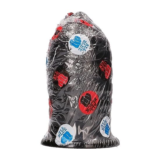 All Black Anal Plug 16 CM — Black PVC