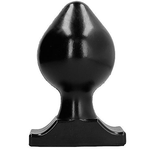 All Black Plug 22,5 CM 12 Inch — Black PVC