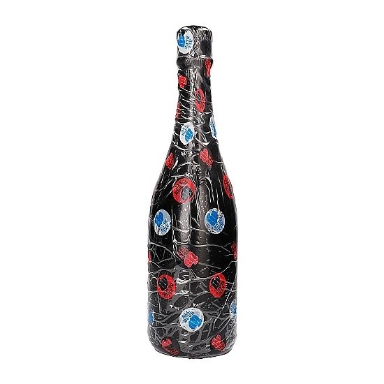 All Black Bottle 39,5 CM — Black PVC