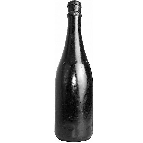All Black Bottle 39,5 CM — Black PVC