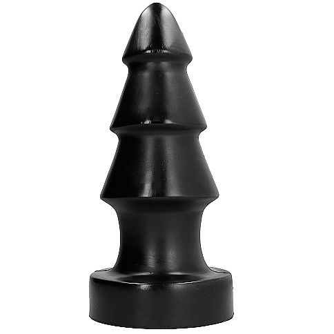 All Black Desafío Anal 40 CM — Black PVC