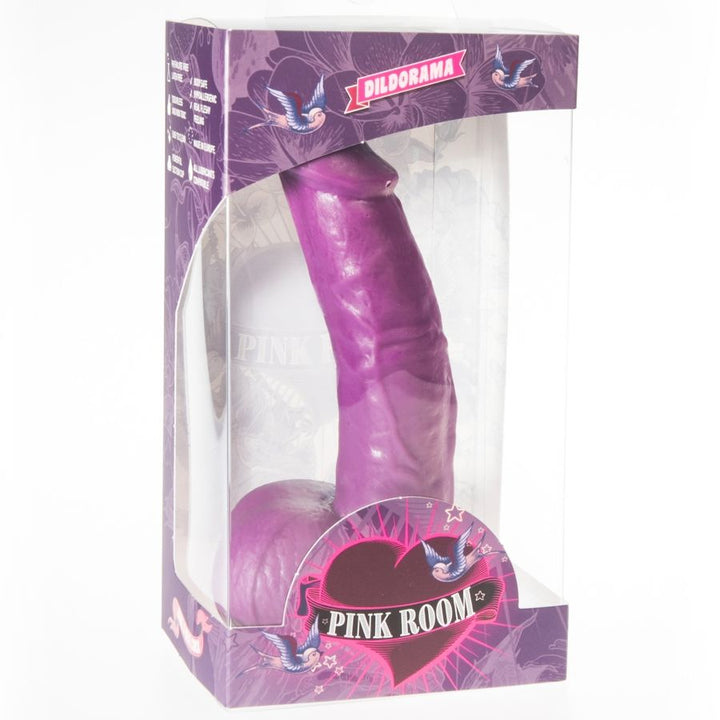 Pink Room Connor Realistic Dildo Purple 16 CM — Purple PVC