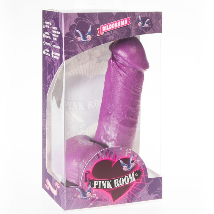 Pink Room Nao Realistic Dildo Purple 16 CM — Purple PVC