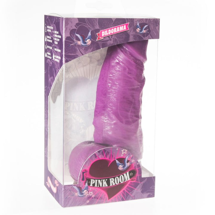 Pink Room Dayan Realistic Dildo Purple 17 CM — Purple Silicone