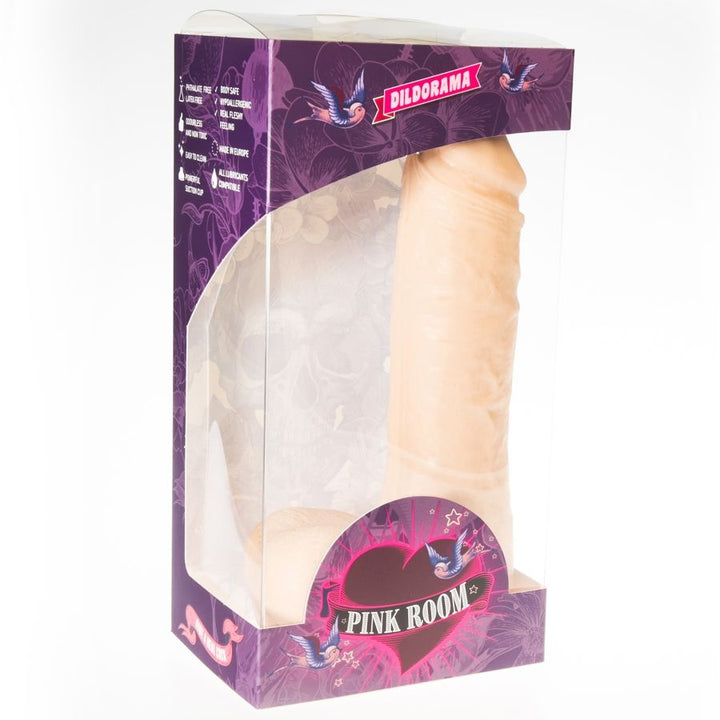Pink Room Anton Realistic Dildo Flesh 21.5 CM — Skin PVC
