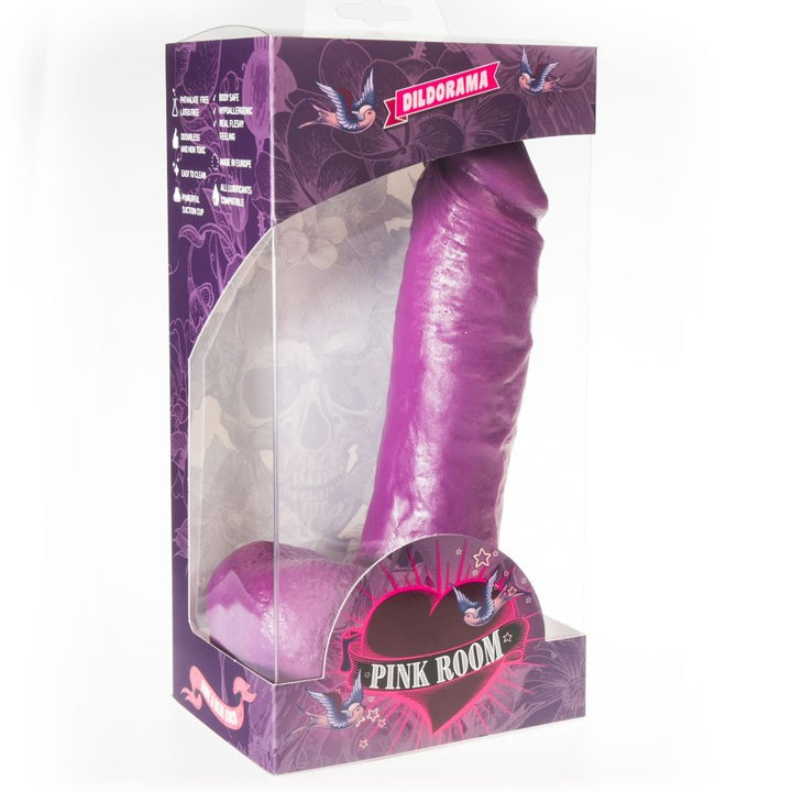 Pink Room Anton Realistic Dildo Purple 21.5 CM — Purple PVC