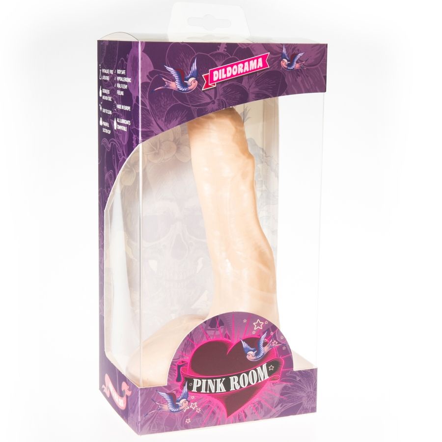 Pink Room Nilo Realistic Dildo Flesh 23 CM — Skin PVC