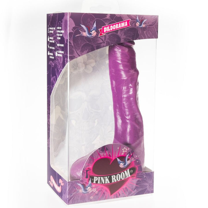 Pink Room Nilo Realistic Dildo Purple 23 CM — Purple PVC