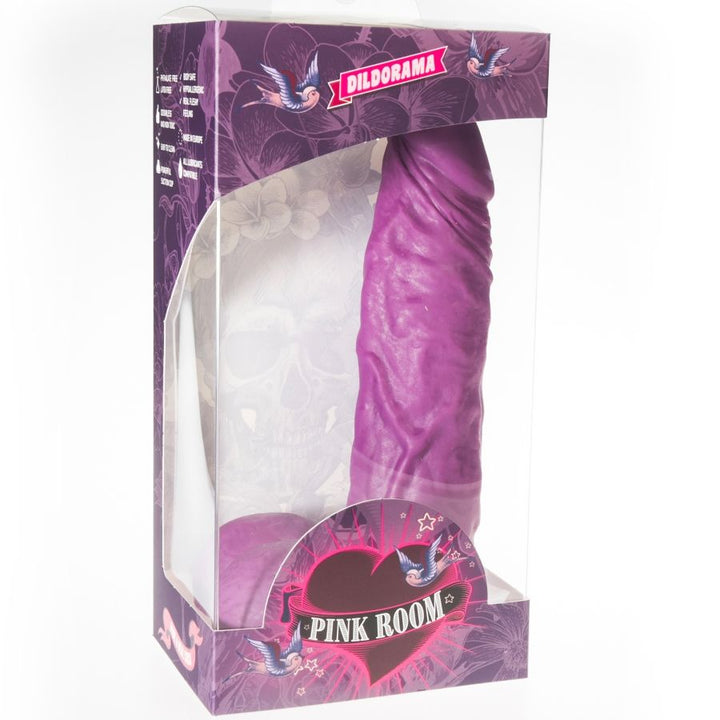 Pink Room Chems Realistic Dildo Purple 20 CM — Purple PVC