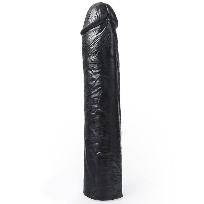 Hung System - Realistic Dildo Black Color Benny 25.5 CM