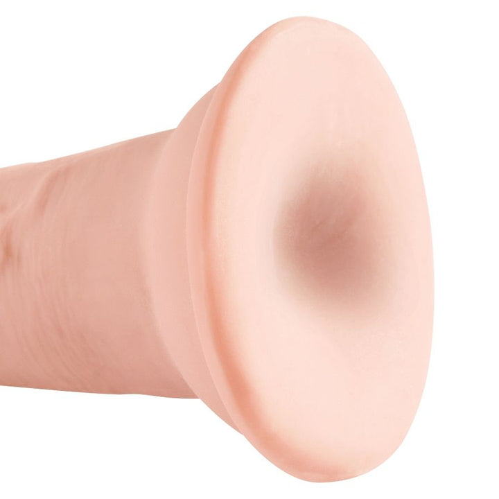 King Cock Triple Density Dildo 15 CM — Skin / PVC
