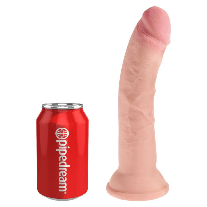 King Cock Triple Density Dildo 21.6 CM — Skin / PVC
