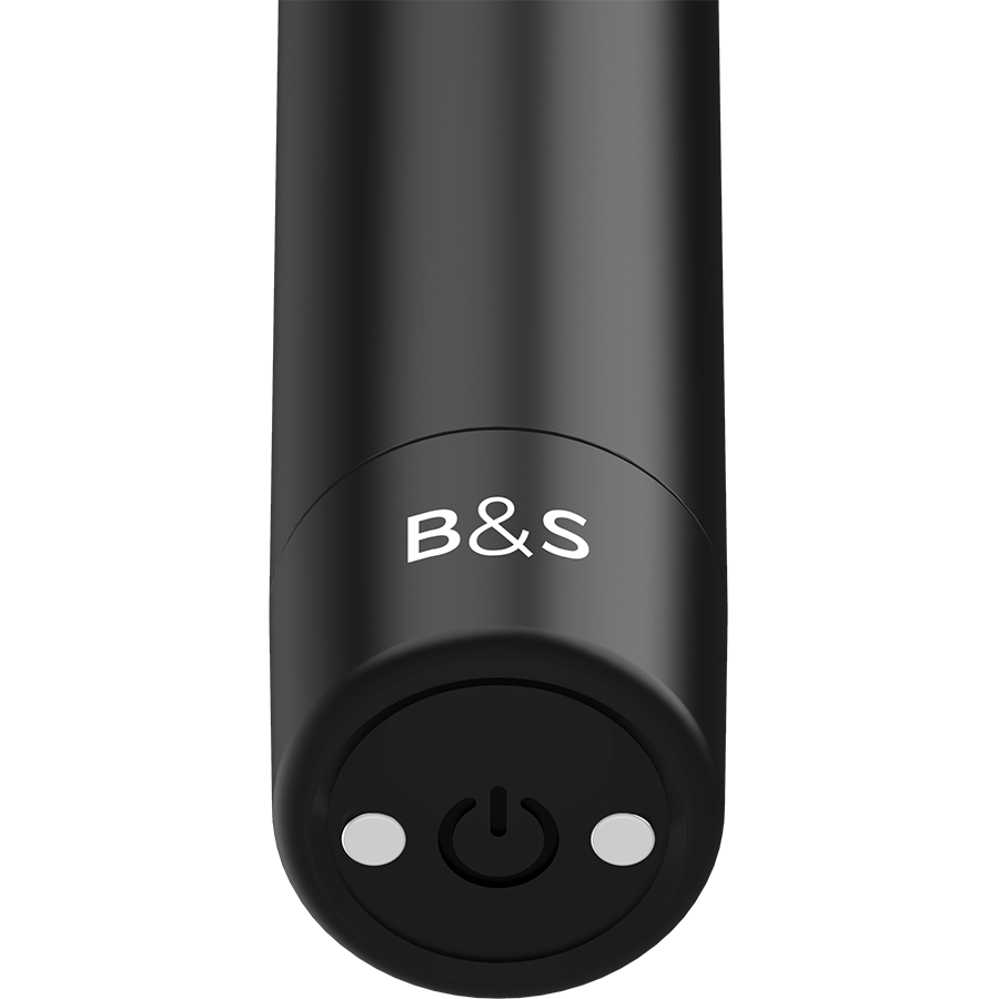 BLACK&amp;SILVER - Kernex 2 Black Vibrating Magnetic Bullet