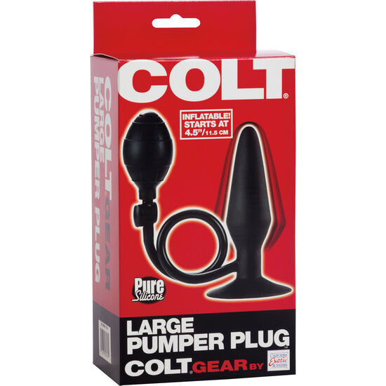 Colt Large Pumper Plug Black — Black