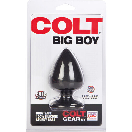 Calexotics Colt Big Boy Black — Black, Silicone
