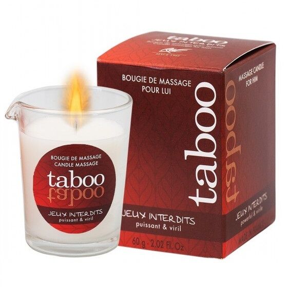 Ruf - Taboo Massage Candle For Him Jeux Interdits Wild Lichen