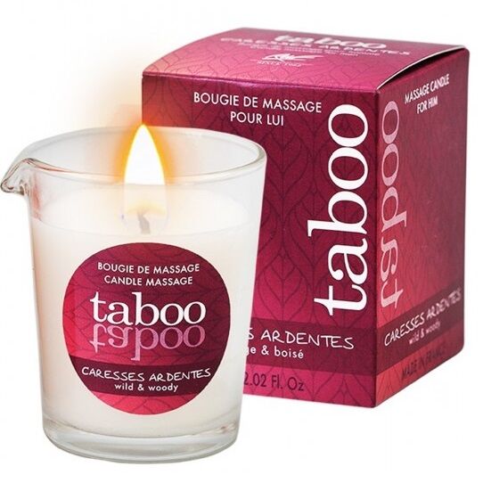 Ruf - Taboo Massage Candle For Him Caresses Ardentes Fern