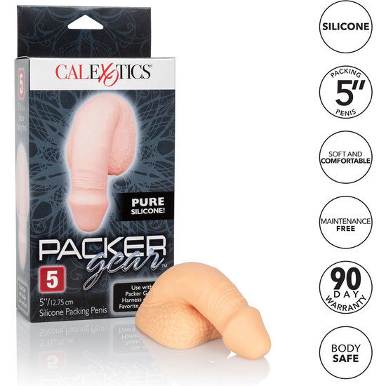 Calexotics Silicone Packing Penis 12.75 CM Flesh — Skin, Silicone