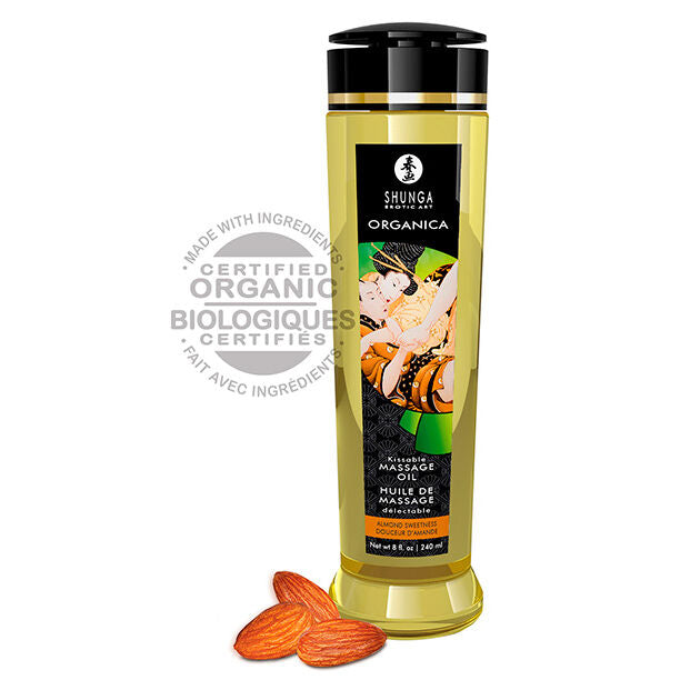 Shunga Organic - Almond Massage Oil 240 ML