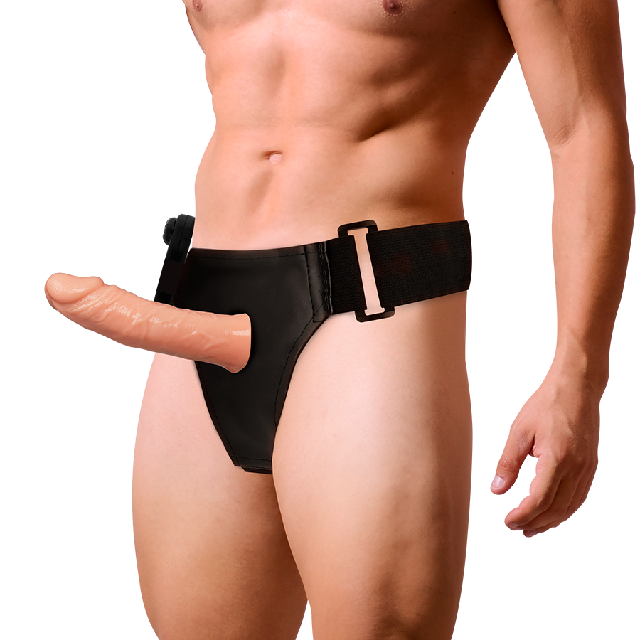 Harness Attraction - Rnes Hollow Benny With Vibrator 15 CM -O