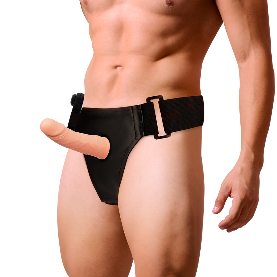 Harness Attraction - Rnes Hollow Frames With Vibrator 15 CM