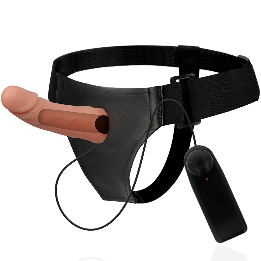 Harness Attraction - Rnes Hollow Frames With Vibrator 15 CM