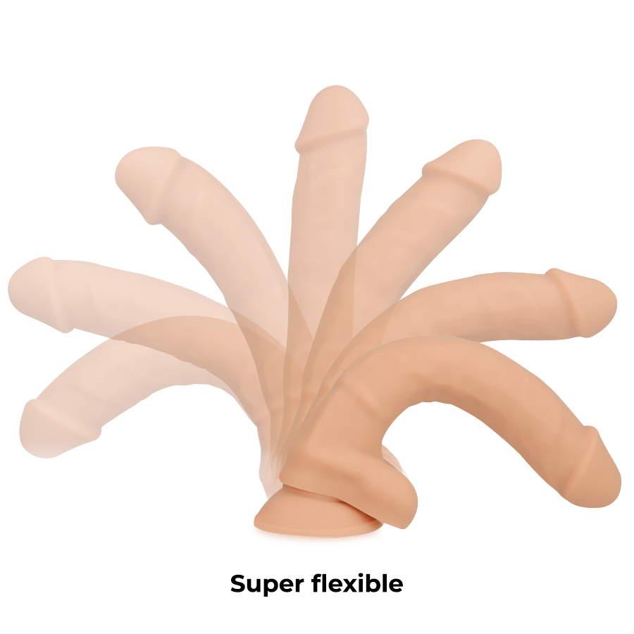 Cock Miller Silicone Density Articulable Cocksil 24 CM — Skin · Silicone