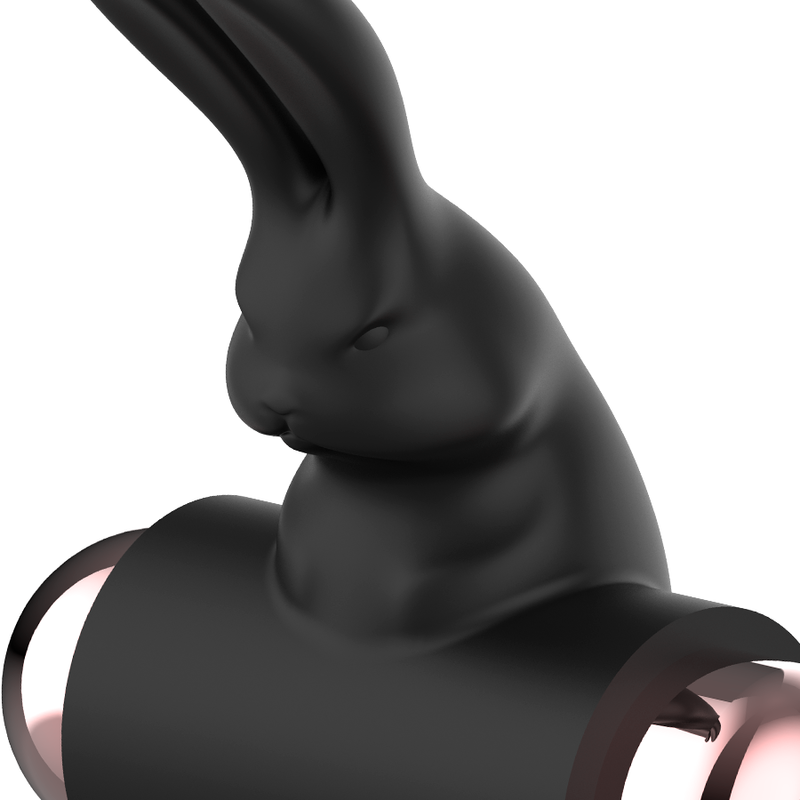 Coquette Chic - Desire Cock Ring With Vibrator Black/ Gold