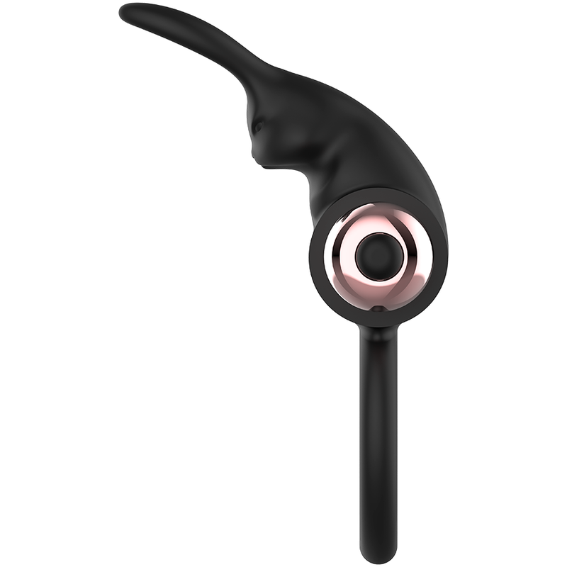 Coquette Chic - Desire Cock Ring With Vibrator Black/ Gold