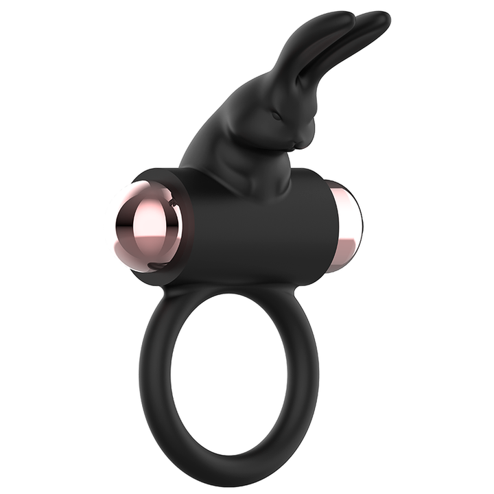 Coquette Chic - Desire Cock Ring With Vibrator Black/ Gold