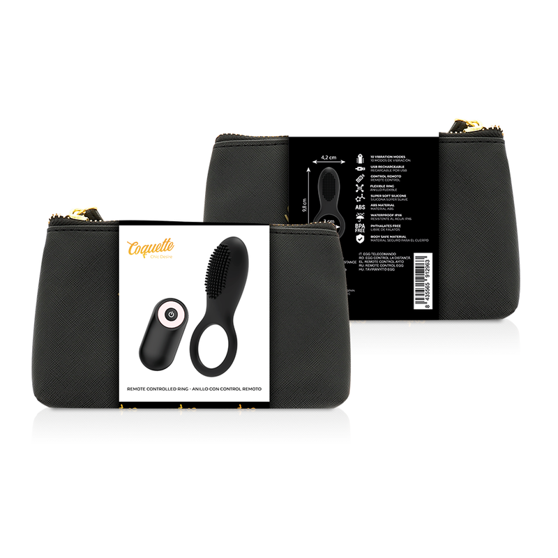 Coquette Chic - Desire Cock Ring Remote Control Rechargeable