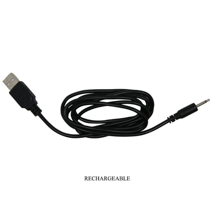 Mr Play Rechargeable Black Prostate Massager — black silicone