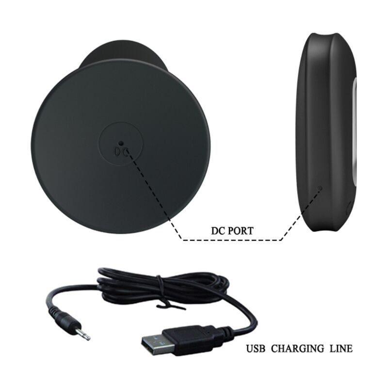 Mr Play Anal Plug With Vibration Remote Control — black silicone