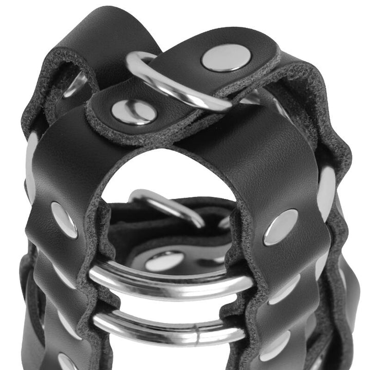 Darkness Leather - Chastity Cage With Lock