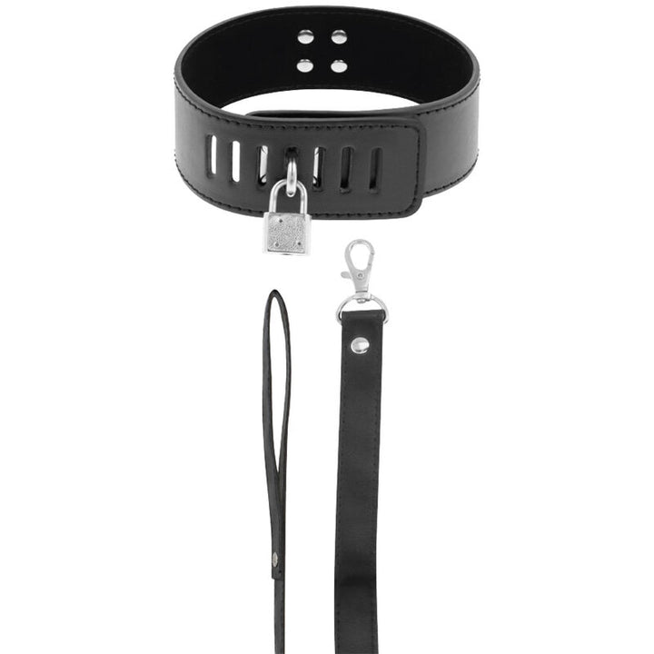 Darkness BDSM - Collar With Black Lock
